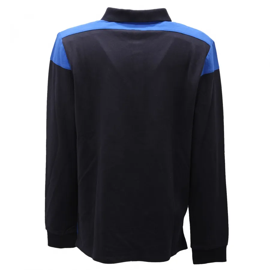 5466AE polo bimbo boy ASTON MARTIN blue cotton polo-shirt kid