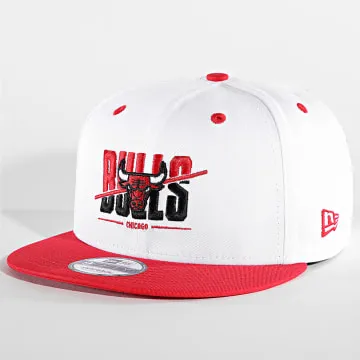 9 Cinquanta Chicago Bulls cap 60435045 Bianco Rosso