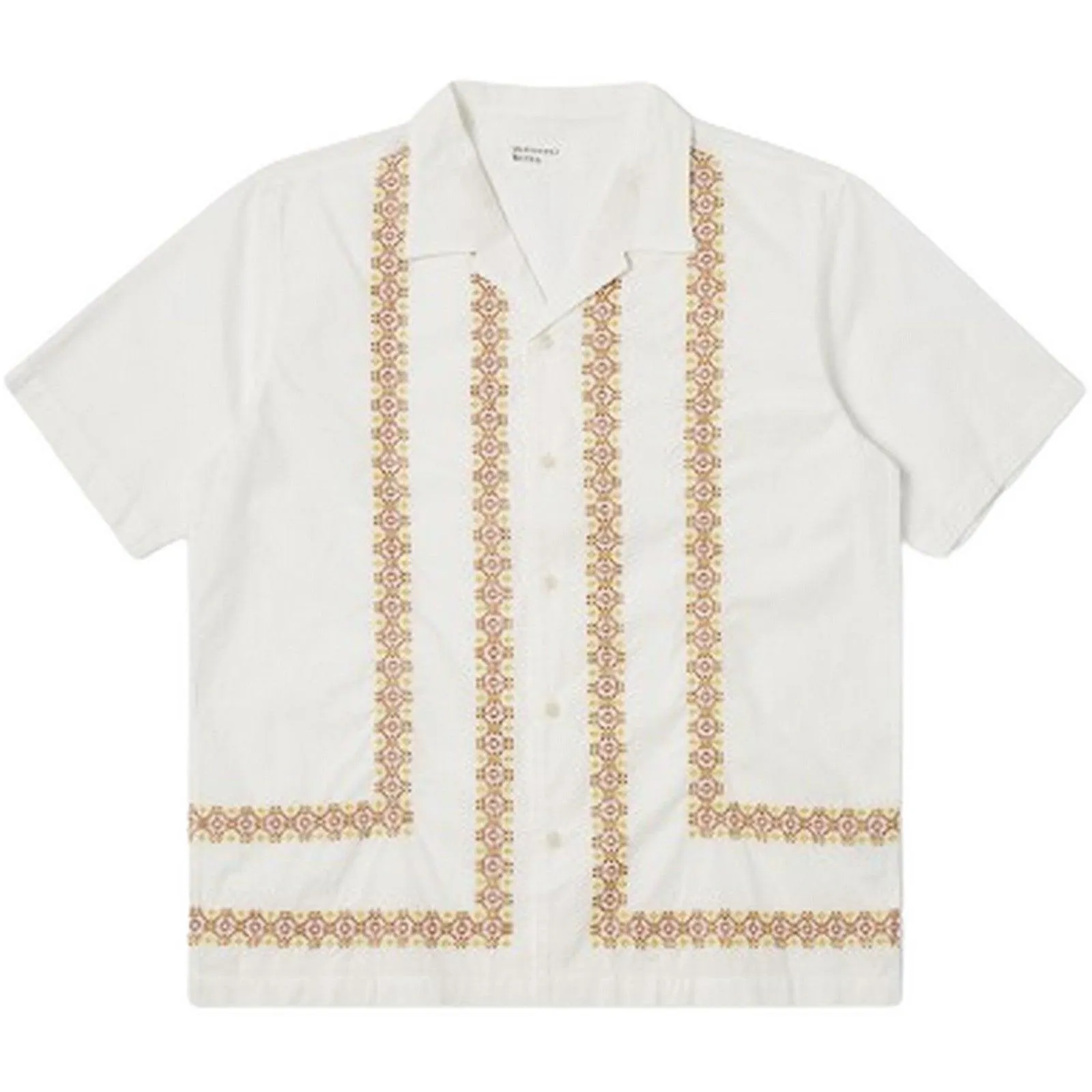 Camicie casual Uomo Universal Works - Minari Shirt - Bianco