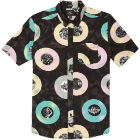 Camicie casual Uomo Volcom - V Ent Lp Woven Ss - Nero