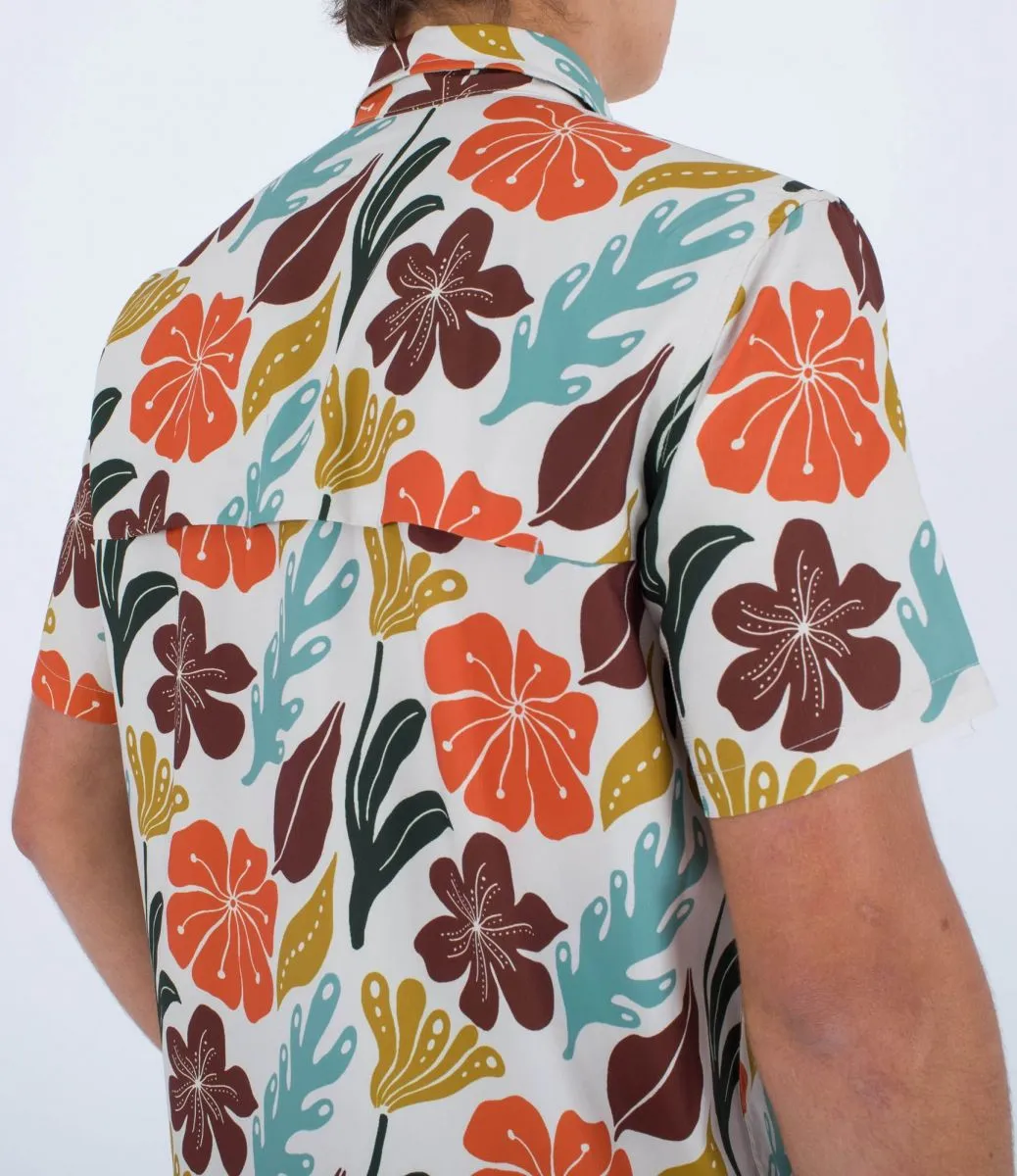 CAMICIE Uomo HURLEY MVS005580 H2O DRI RINCON SIERRA H073 BONE