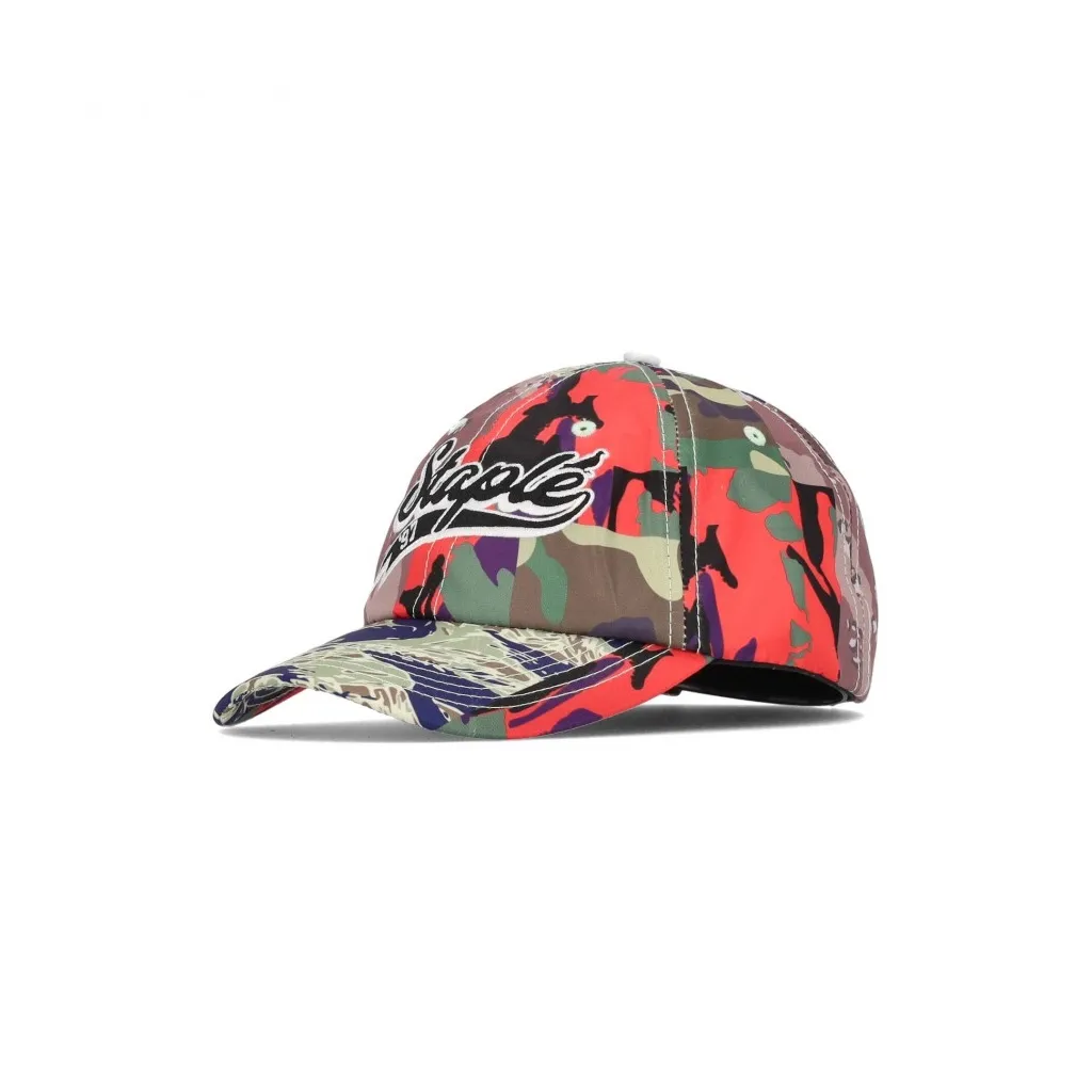 cappellino visiera curva uomo triboro logo cap CAMO