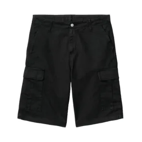 Carhartt Wip Pantaloncino da uomo con tasconi Reguar Cargo nero