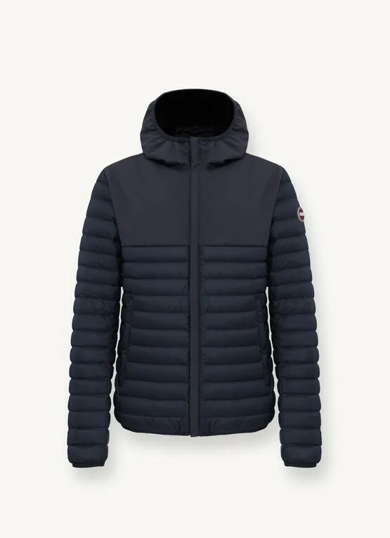 Colmar Stretch Jacket with Hood / Blue