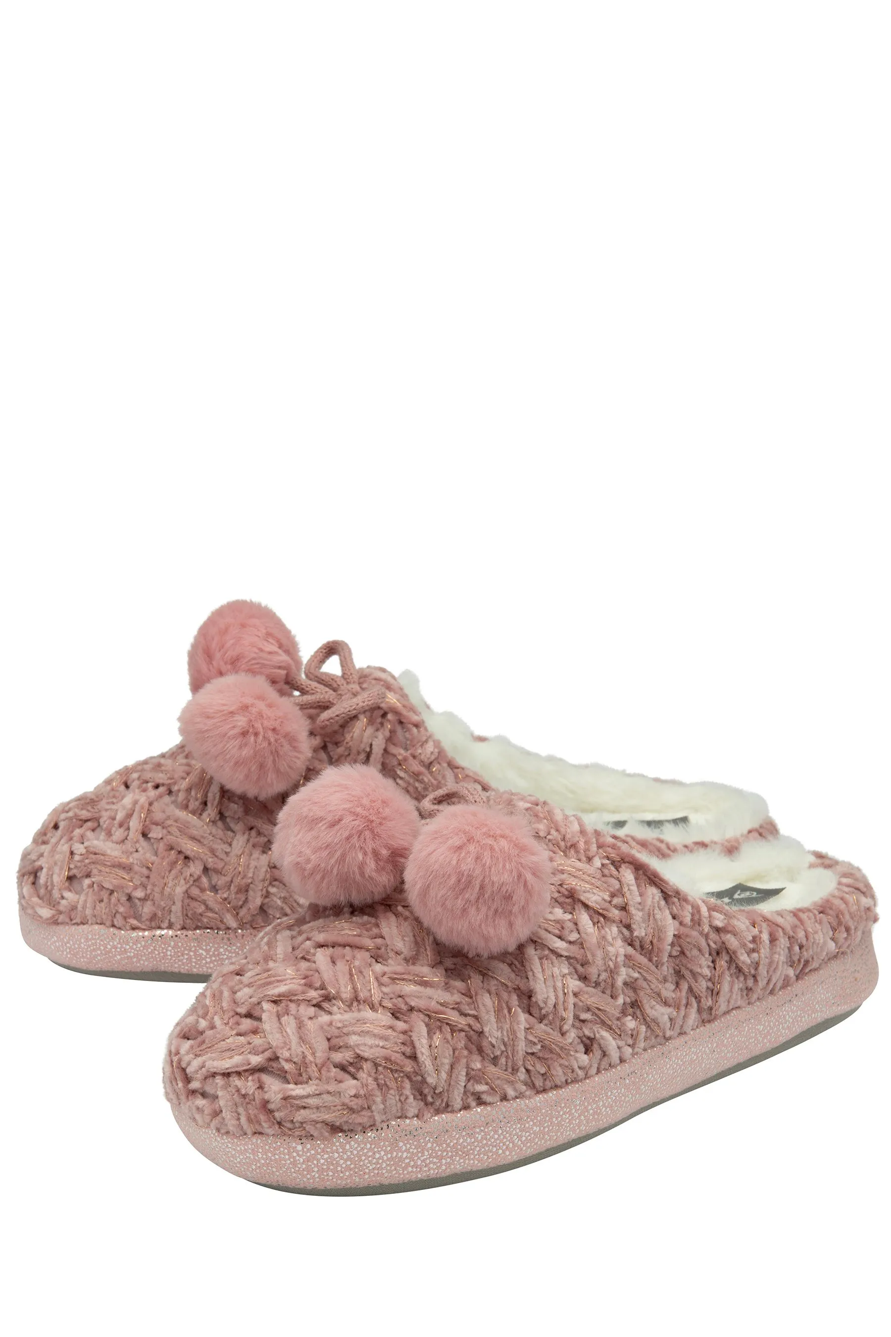 Dunlop Ladies - Pantofole a sabot in maglia chiuse