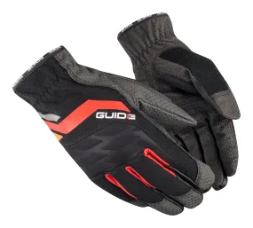 Guanti da lavoro GUIDE GLOVES GUIDE 5112, Tg. 11, in Cotone, Elastan, Neoprene, Nylon, Pelle sintetica, col. Nero,