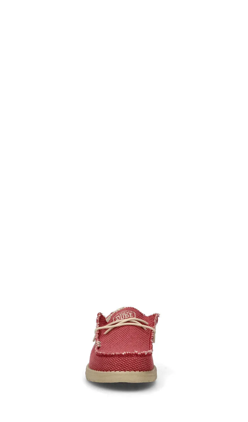 HEY DUDE Sneaker uomo rossa