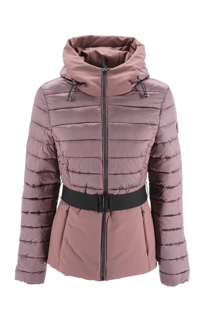 Jacket with Waist Belt Clinchberry / Pink