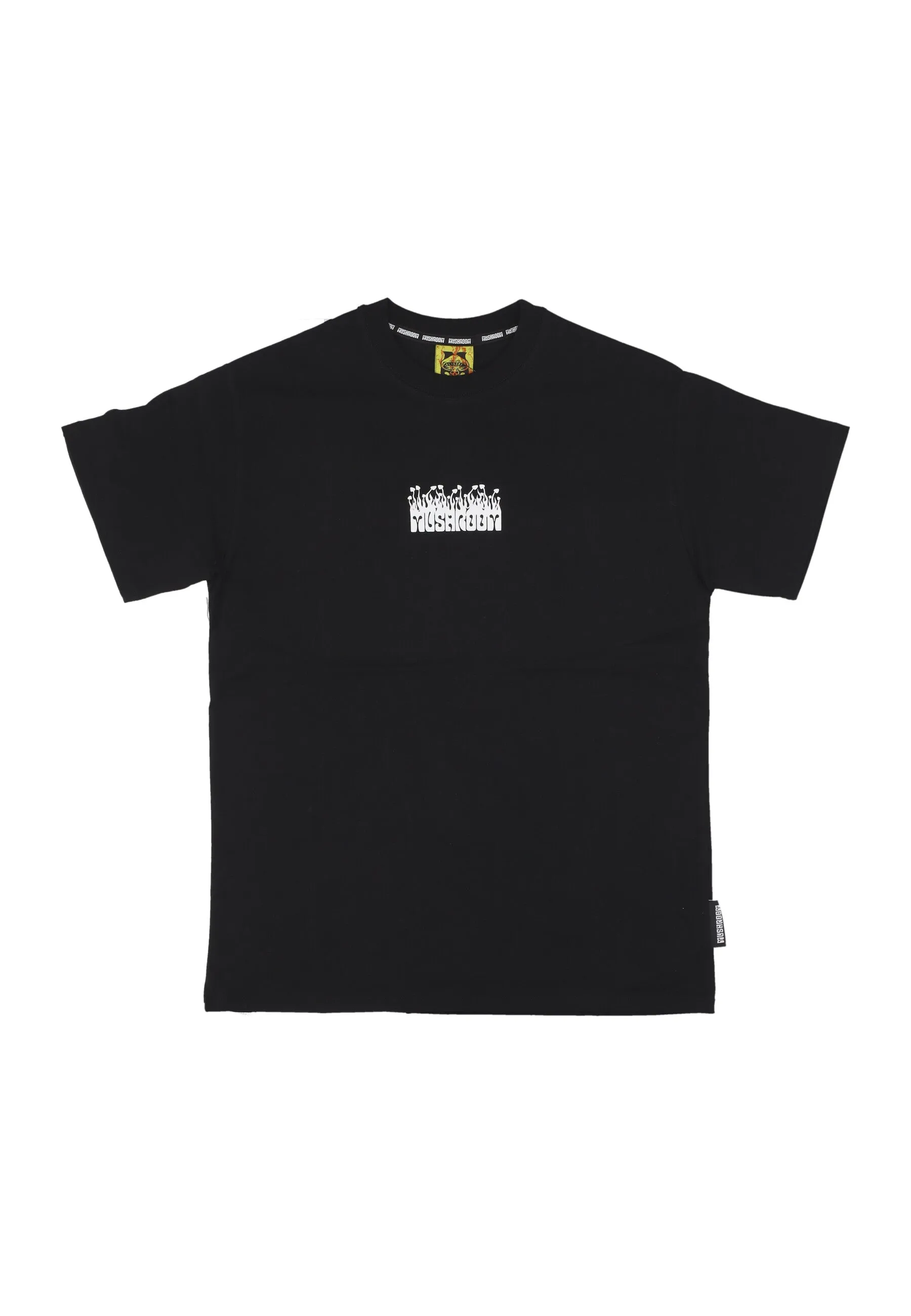 Maglietta Uomo Flame Tee Black