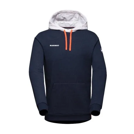 MAMMUT La Liste ML Hoody Men Marine melange-highway melange
