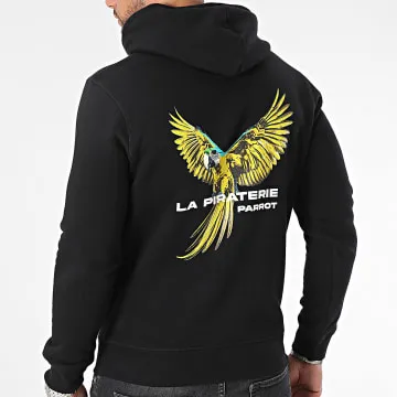 Parrot Edition Back Hoody Nero