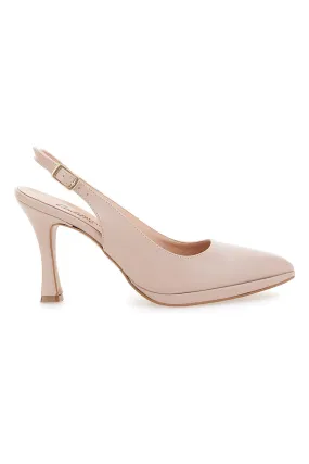   PITTARELLO COUTURE Décolleté Nude Slingback Pittarello Couture 1910
