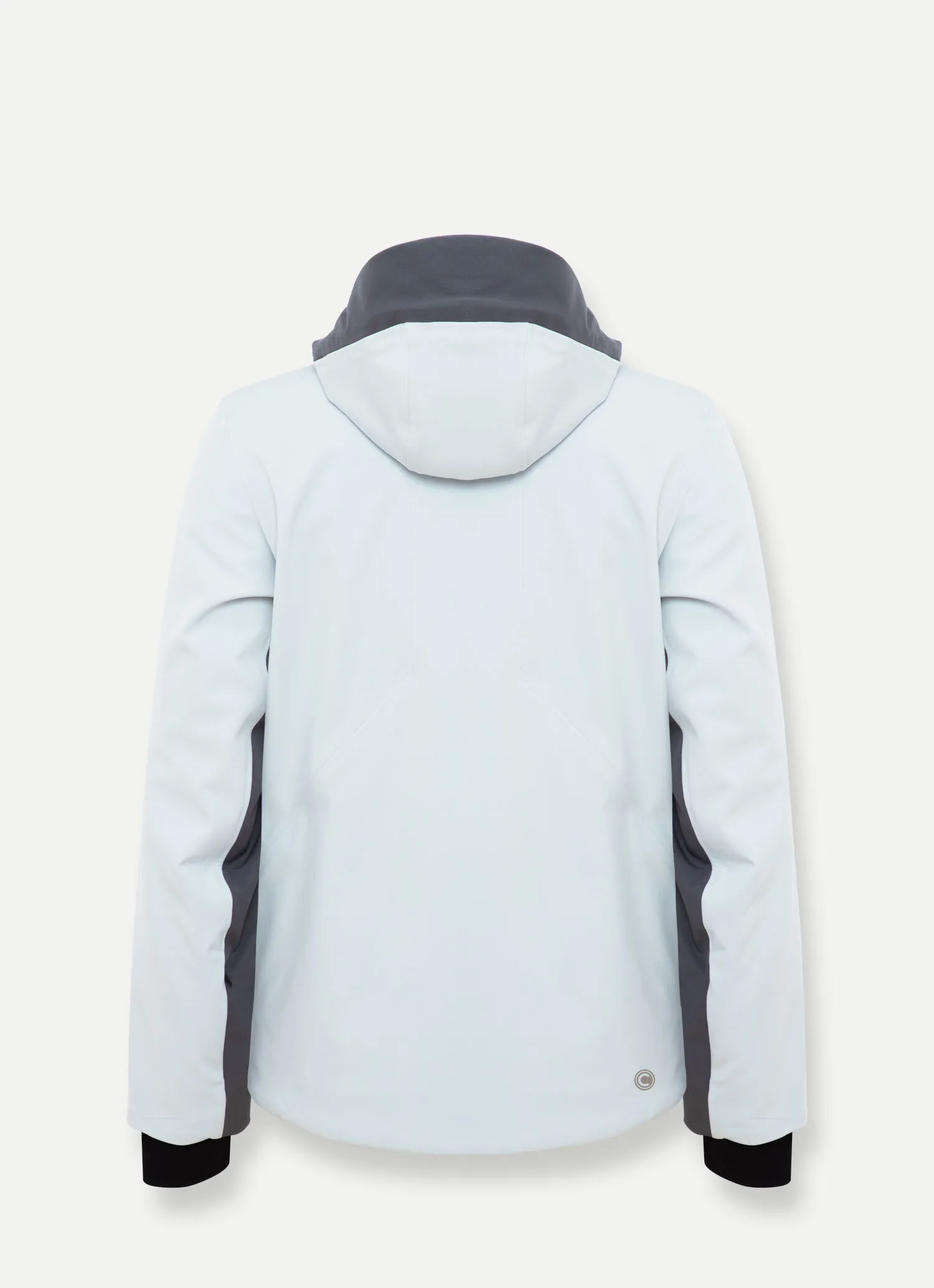 Ski jacket with various waddings