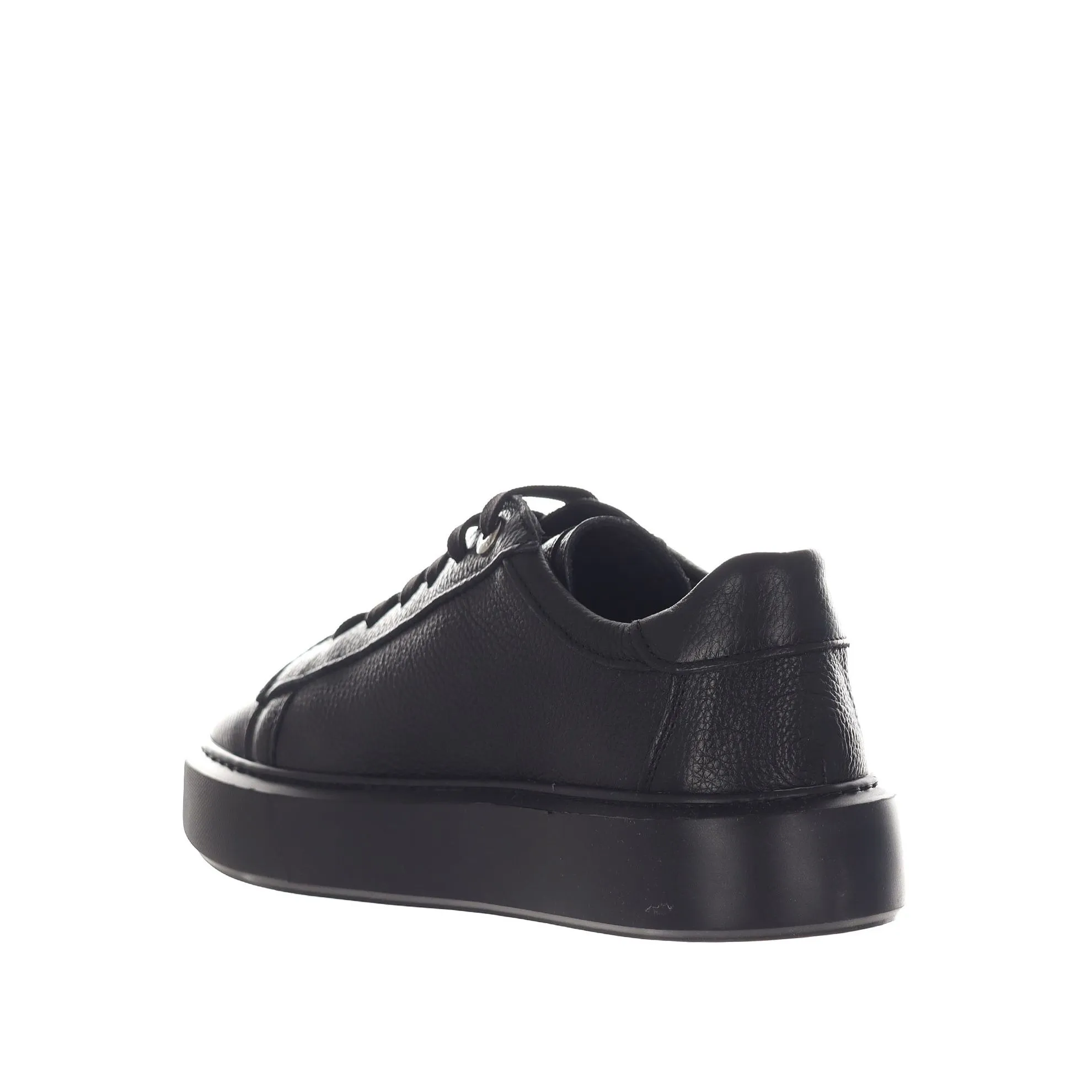 Sneaker in pelle martellata